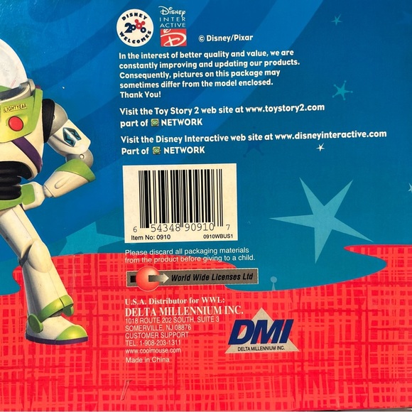 Toy Story 2 Cool Stuff for Computers Coolmouse Collection New in Sealed Box RARE - Picture 7 of 8